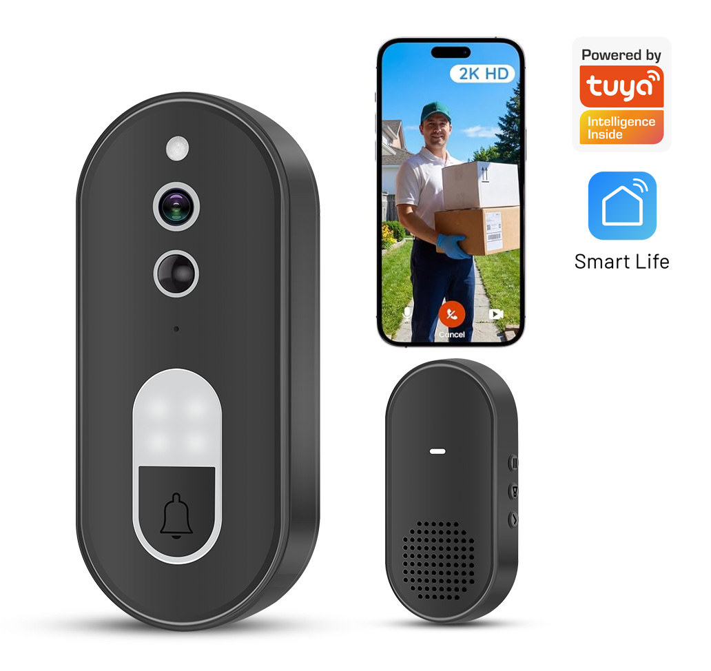 Smart Home Cctv Camera - Tuya 1080P HD Wireless WiFi Video