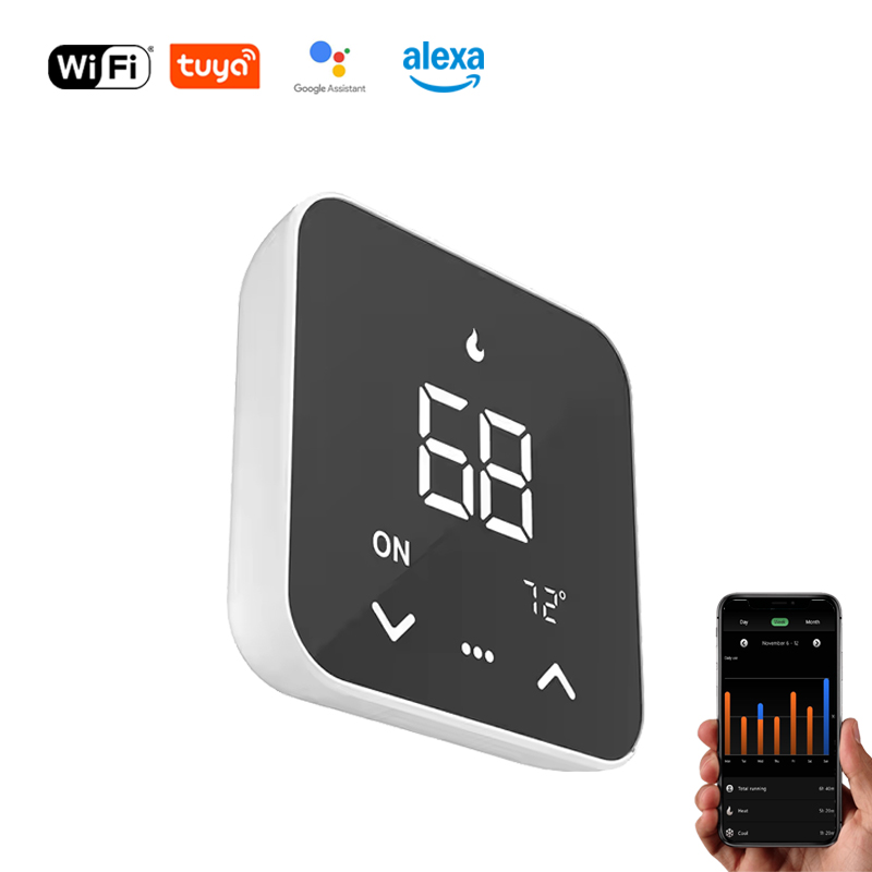 Smart Home Thermostat - 2026new Tuya WiFi Smart Thermostat 24V