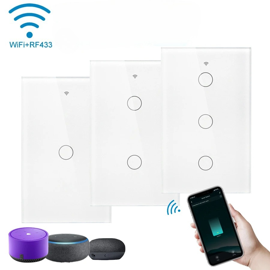 Homesmart Online - Tuya WiFi Touch Wall Smart Switch
