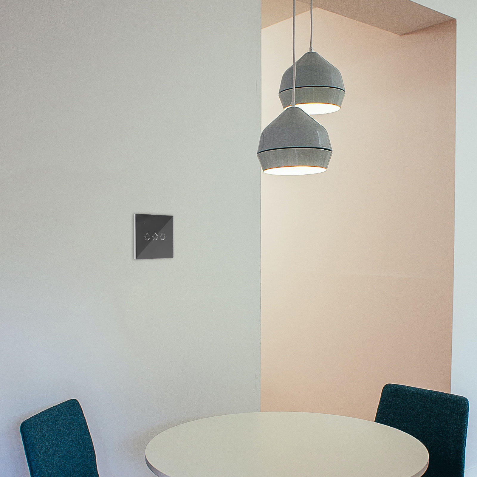 Smart Home Panel - WiFi Wireless Touch Toughened Glass Switch