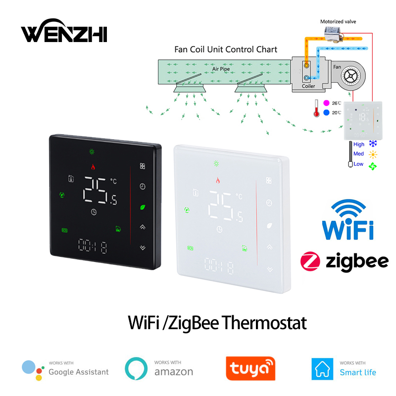 Zigbee/Wifi Air Conditioning T - đánh giá và giá Smart Home Thermostat