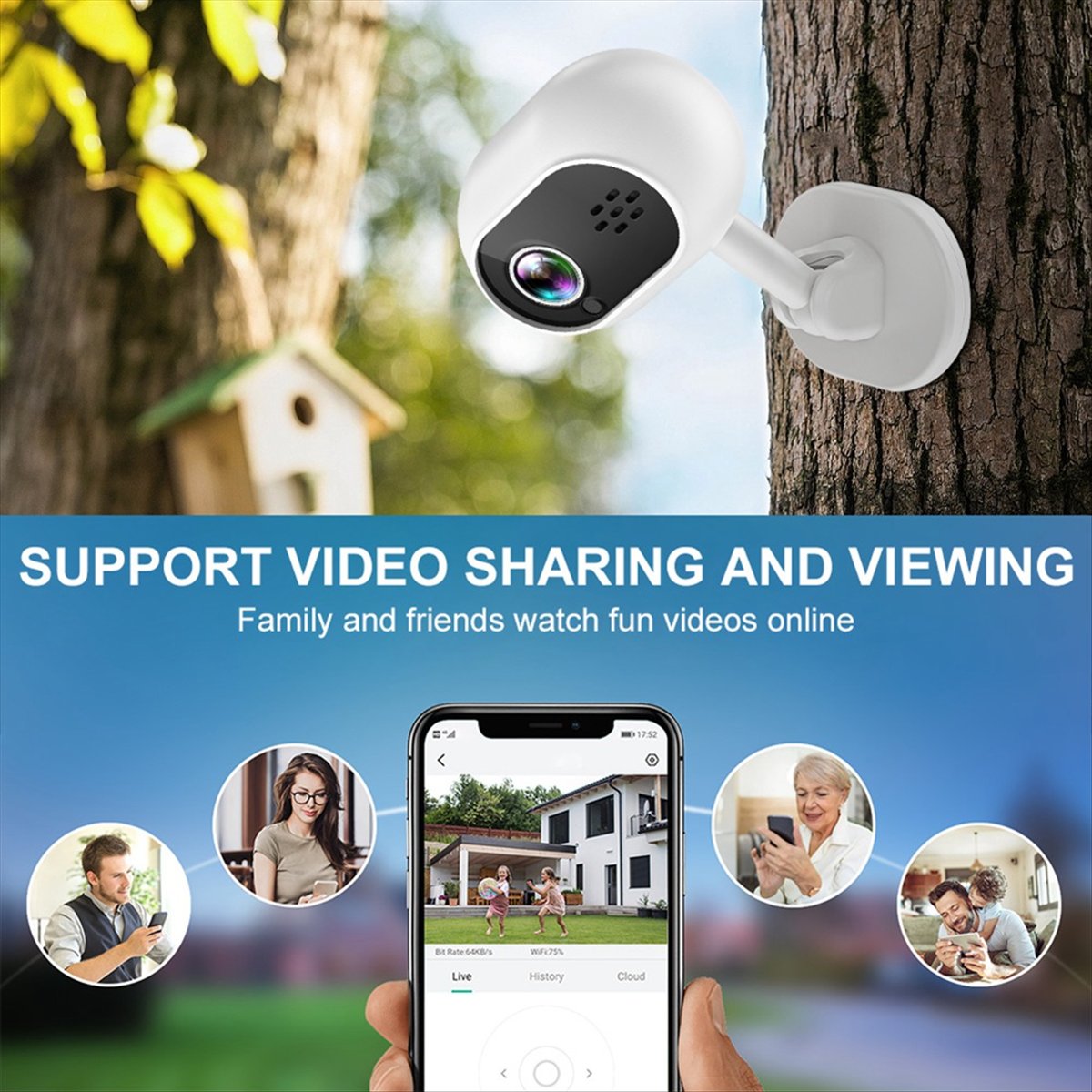 A4 1080P Smart Mini Wifi IP Ca - đánh giá và giá Smart Home Cctv Camera