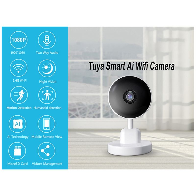 Essential Indoor Wifi Tuya Cam - đánh giá và giá Smart Home Cctv Camera