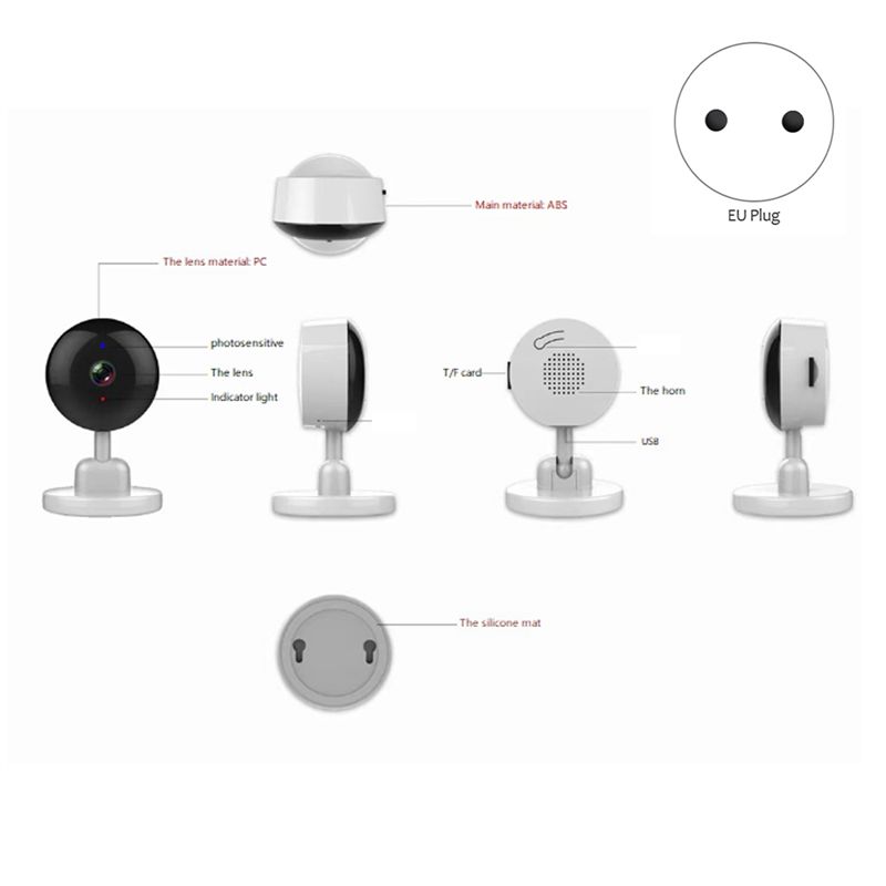 Essential Indoor Wifi Tuya Cam - đánh giá và giá Smart Home Cctv Camera