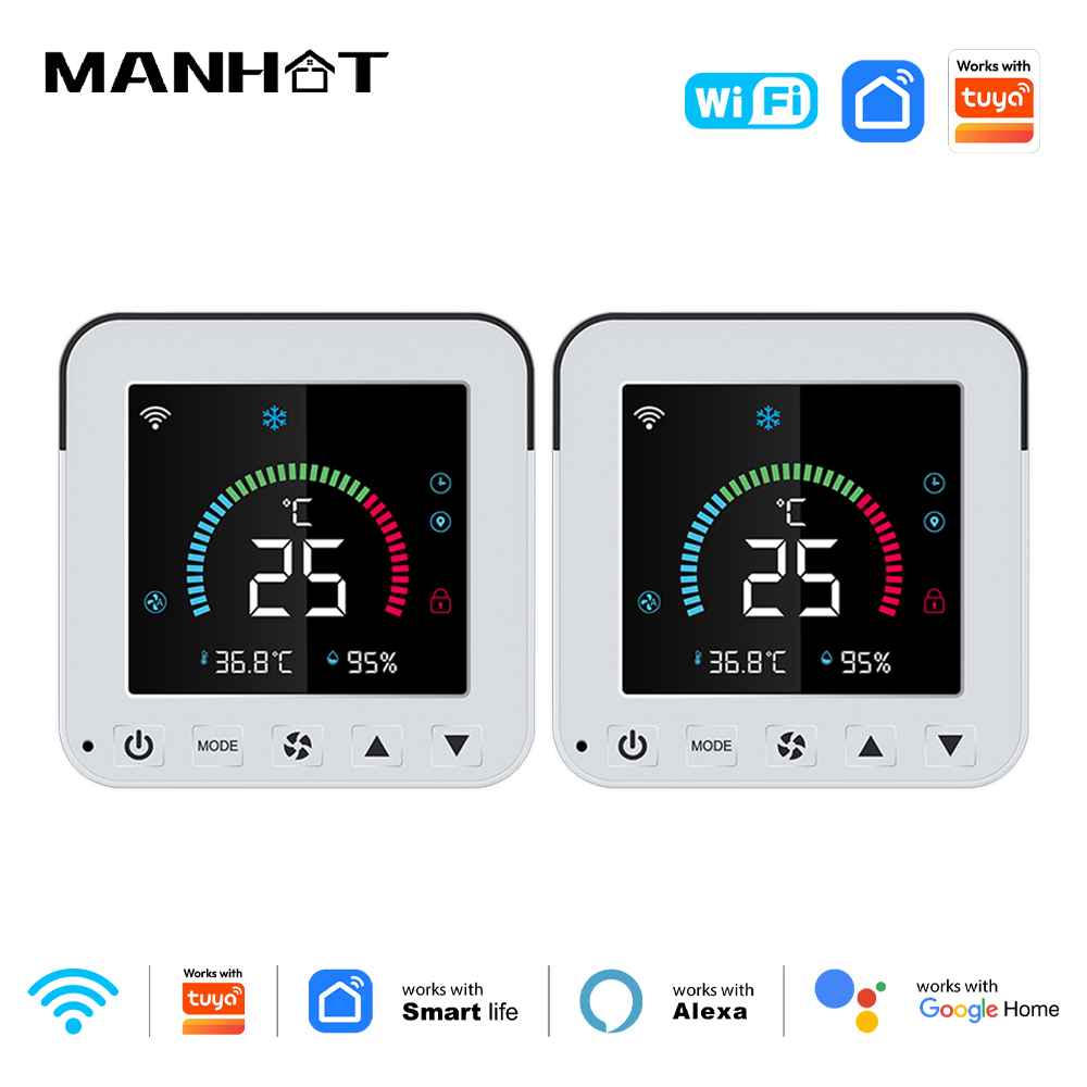 MANHOT Smart Thermostat WiFi A - đánh giá và giá Smart Home Thermostat