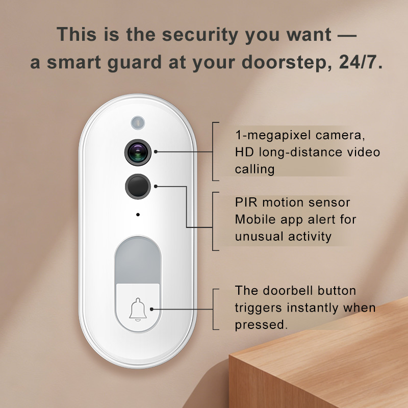 Tuya Smart Video Doorbell Wire - đánh giá và giá Smart Home Cctv Camera