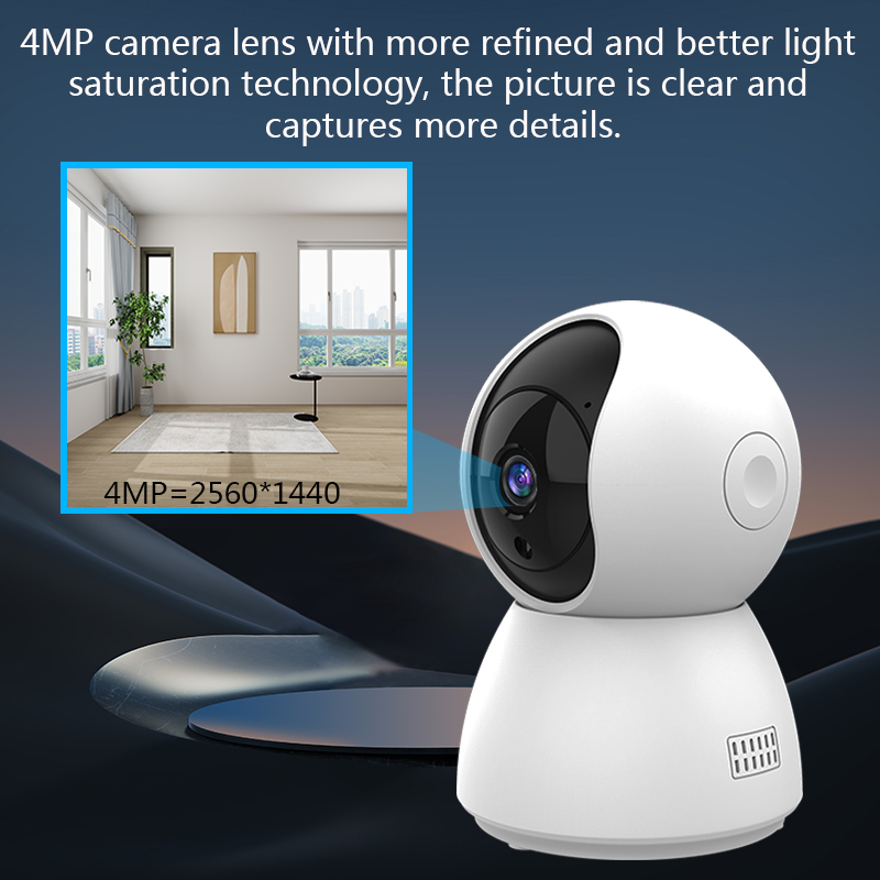 HD 4MP Tuya Smart Mini WiFi IP - đánh giá và giá Smart Home Cctv Camera