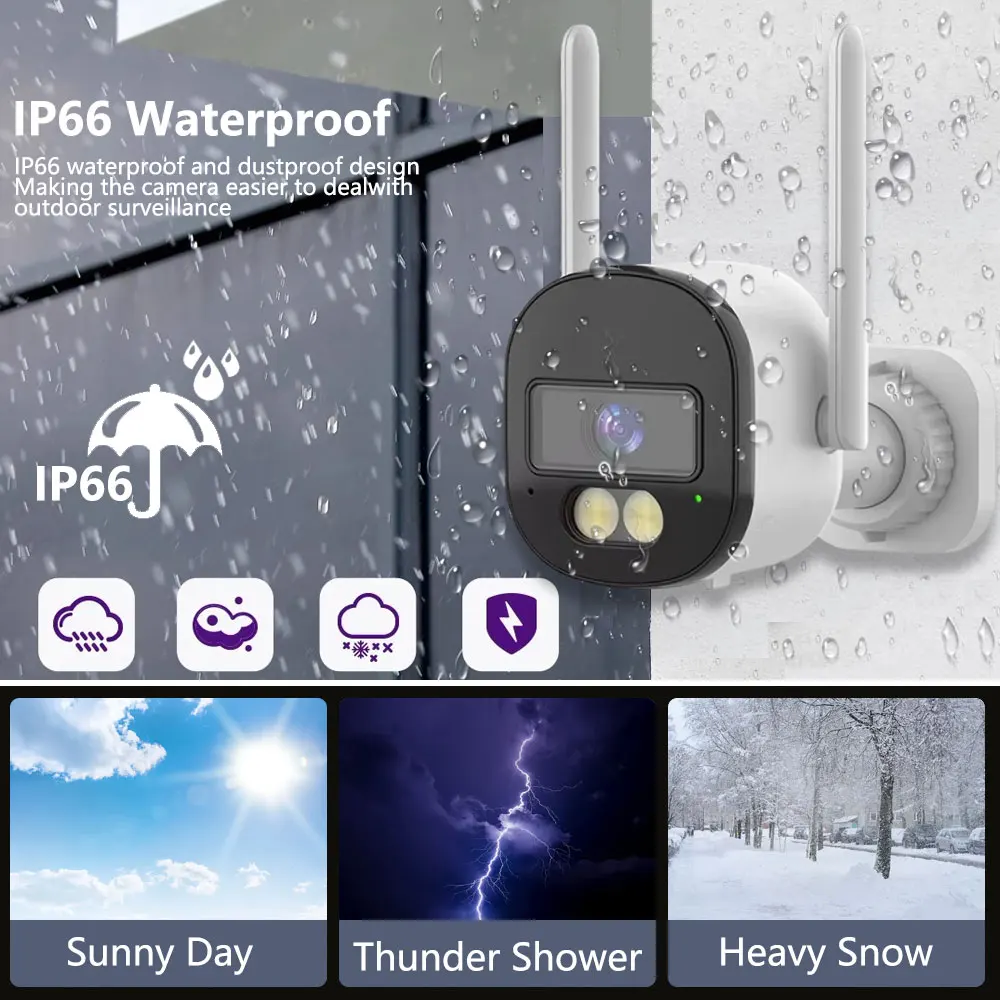 Tuya Bullet Camera Outdoor 5MP - đánh giá và giá Smart Home Cctv Camera