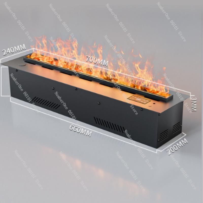Smart Atomized Fireplace with  - đánh giá và giá Smart Home Simulation