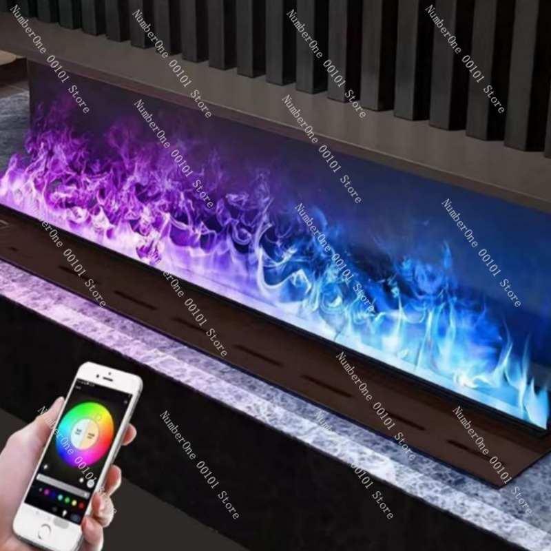 Smart Atomized Fireplace with  - đánh giá và giá Smart Home Simulation