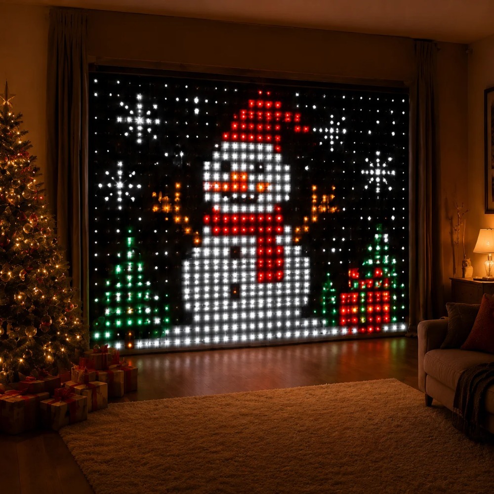 LED Pixel Curtain Lights Bluet - đánh giá và giá Smart Home App