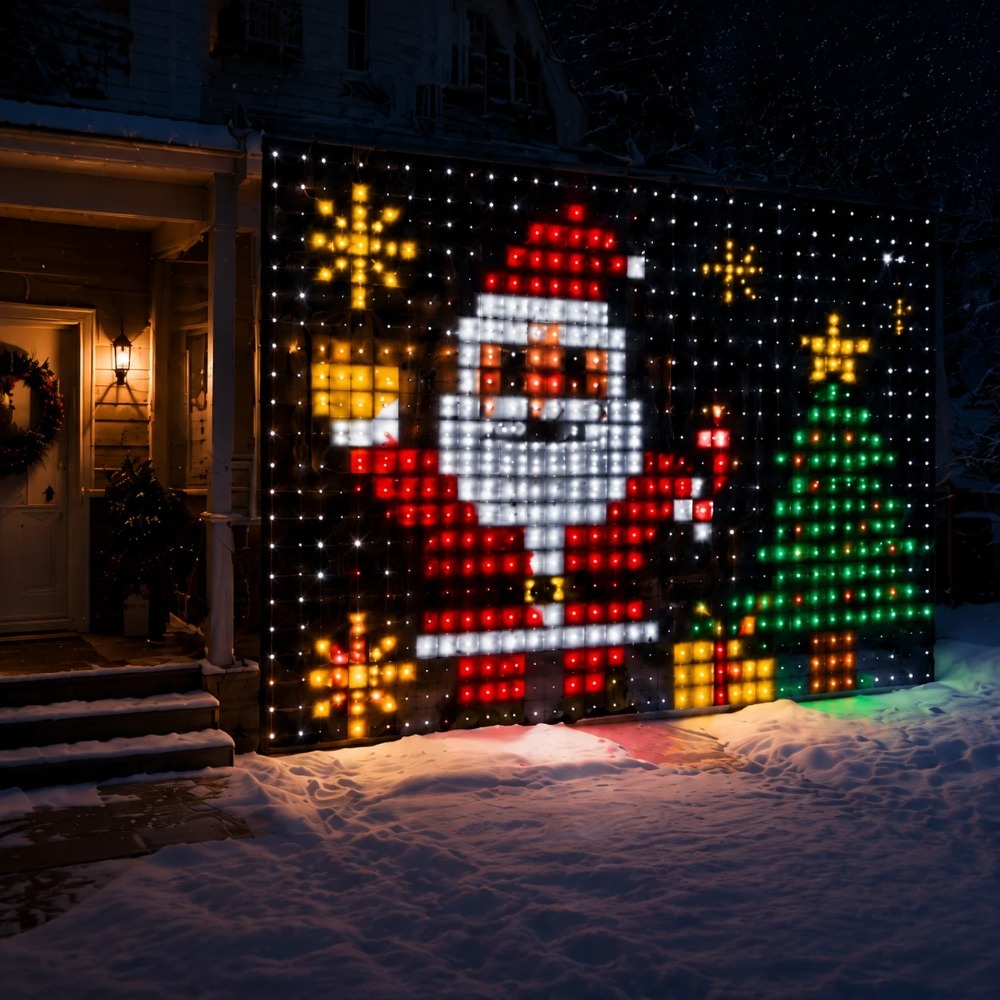 LED Pixel Curtain Lights Bluet - đánh giá và giá Smart Home App