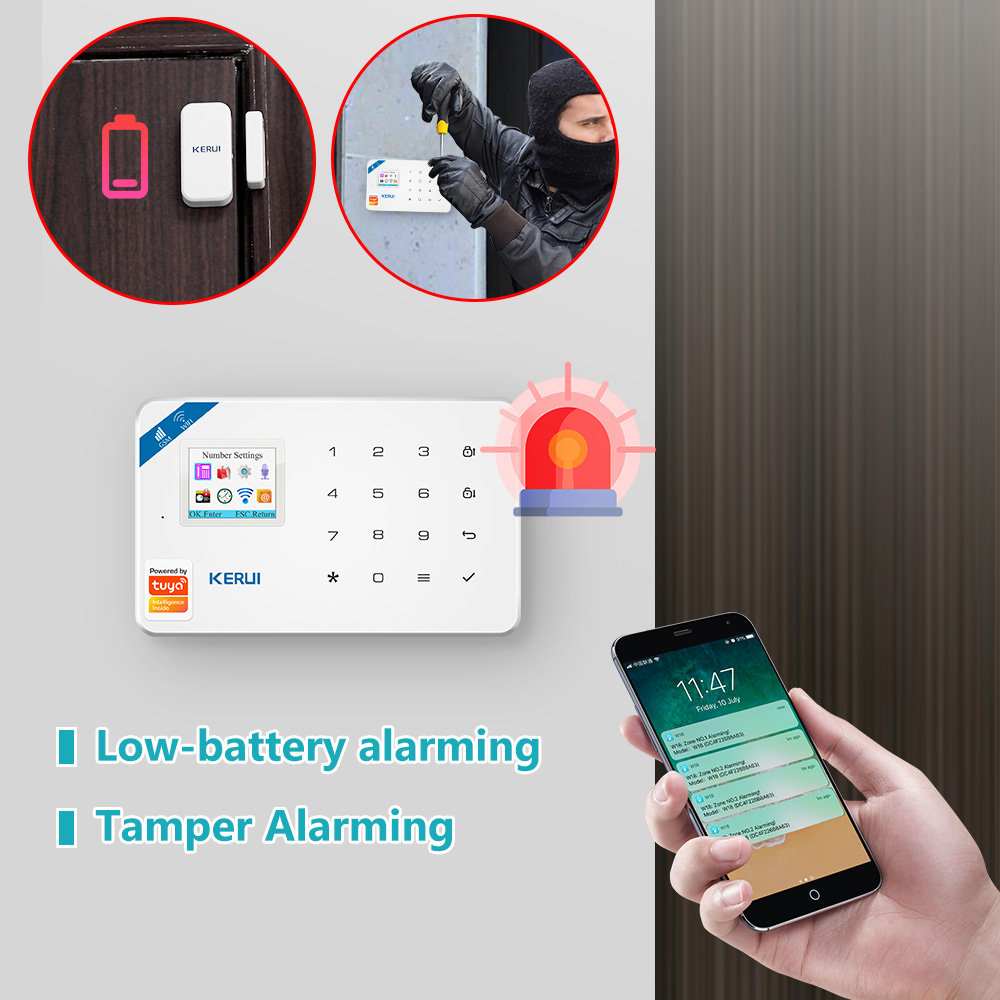 KERUI W181 Alarm System Secutr - đánh giá và giá Smart Home Cctv Camera