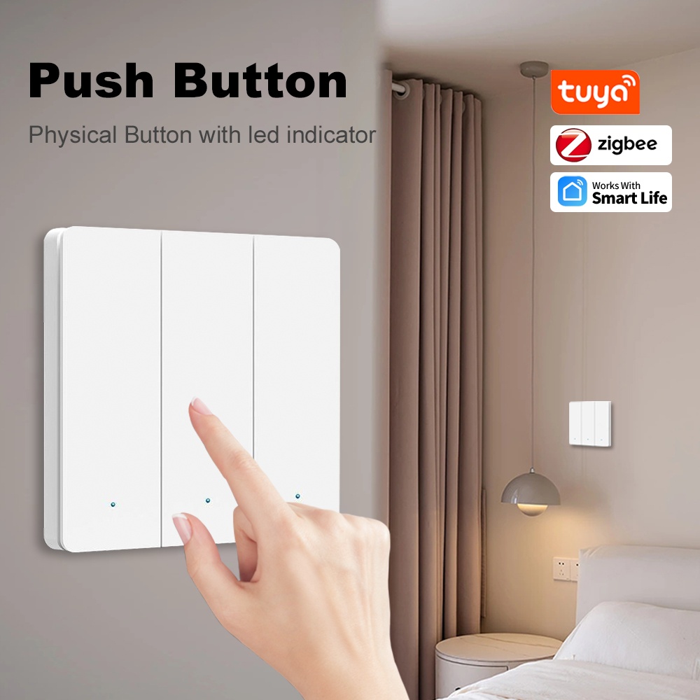 Smart Life ZigBee Push Button  - đánh giá và giá Smart Home Voice Control