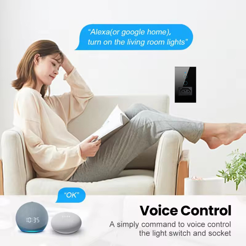 UNKAS Wifi Smart Brazil Light  - đánh giá và giá Smart Home Panel