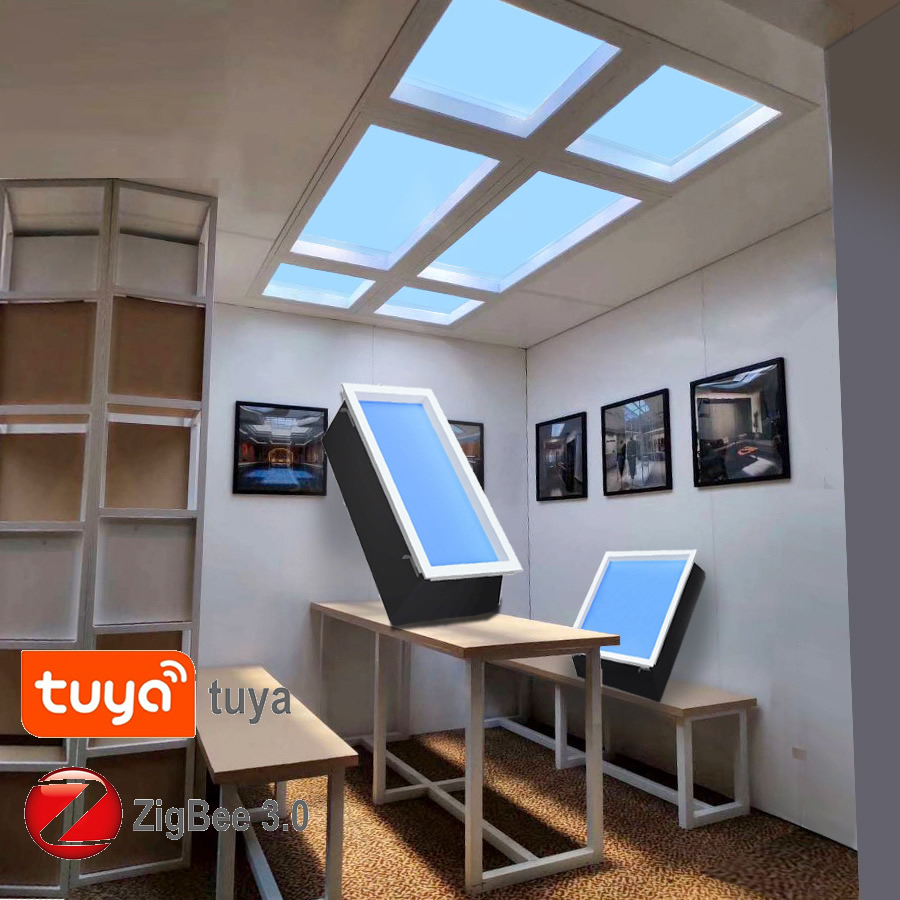 Zigbee Tuya Led Downlight Skyl - đánh giá và giá Smart Home Simulation