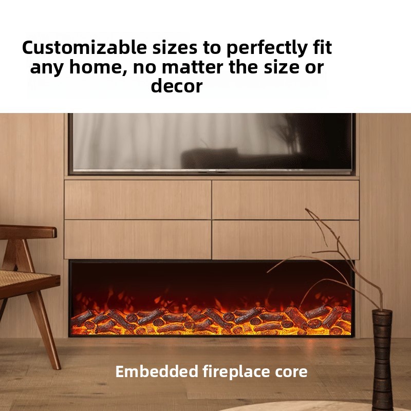 2D Electric Fireplace Insert D - đánh giá và giá Smart Home Simulation