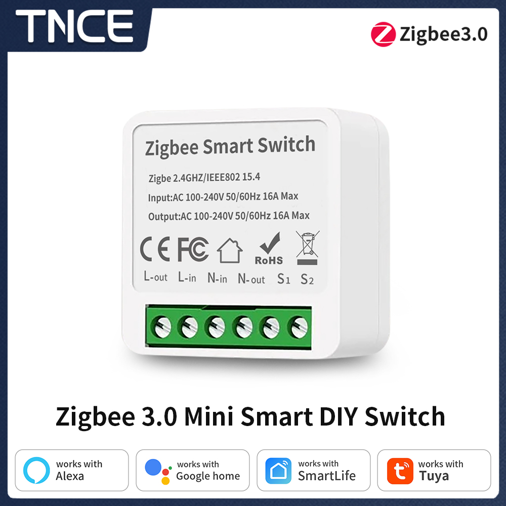 TNCE Tuya 16A Zigbee3.0 Smart  - đánh giá và giá Smart Home Voice Control