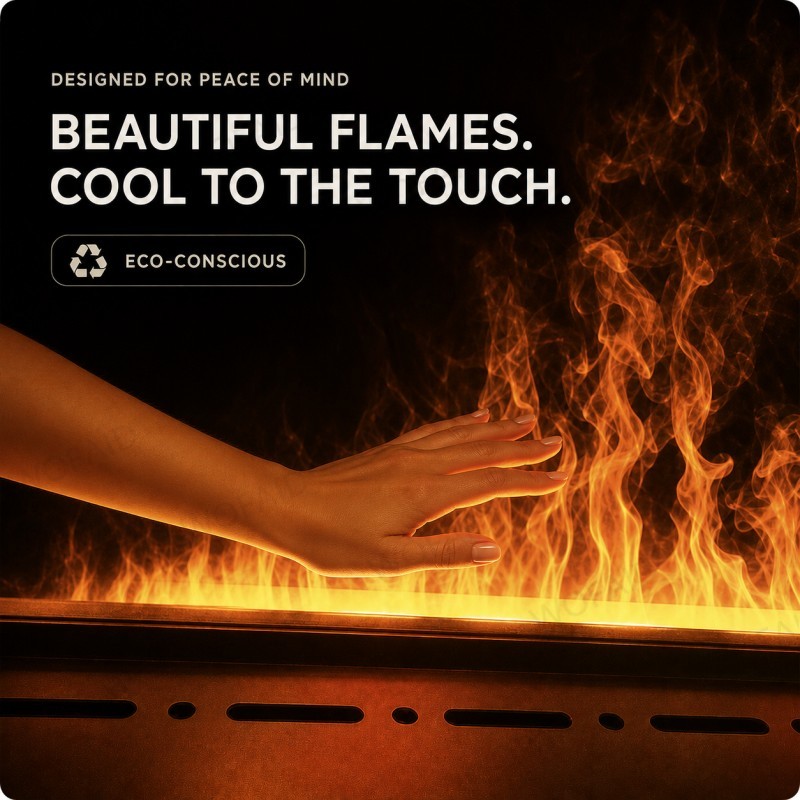 Minimalist Wall Fireplace Luxu - đánh giá và giá Smart Home Simulation