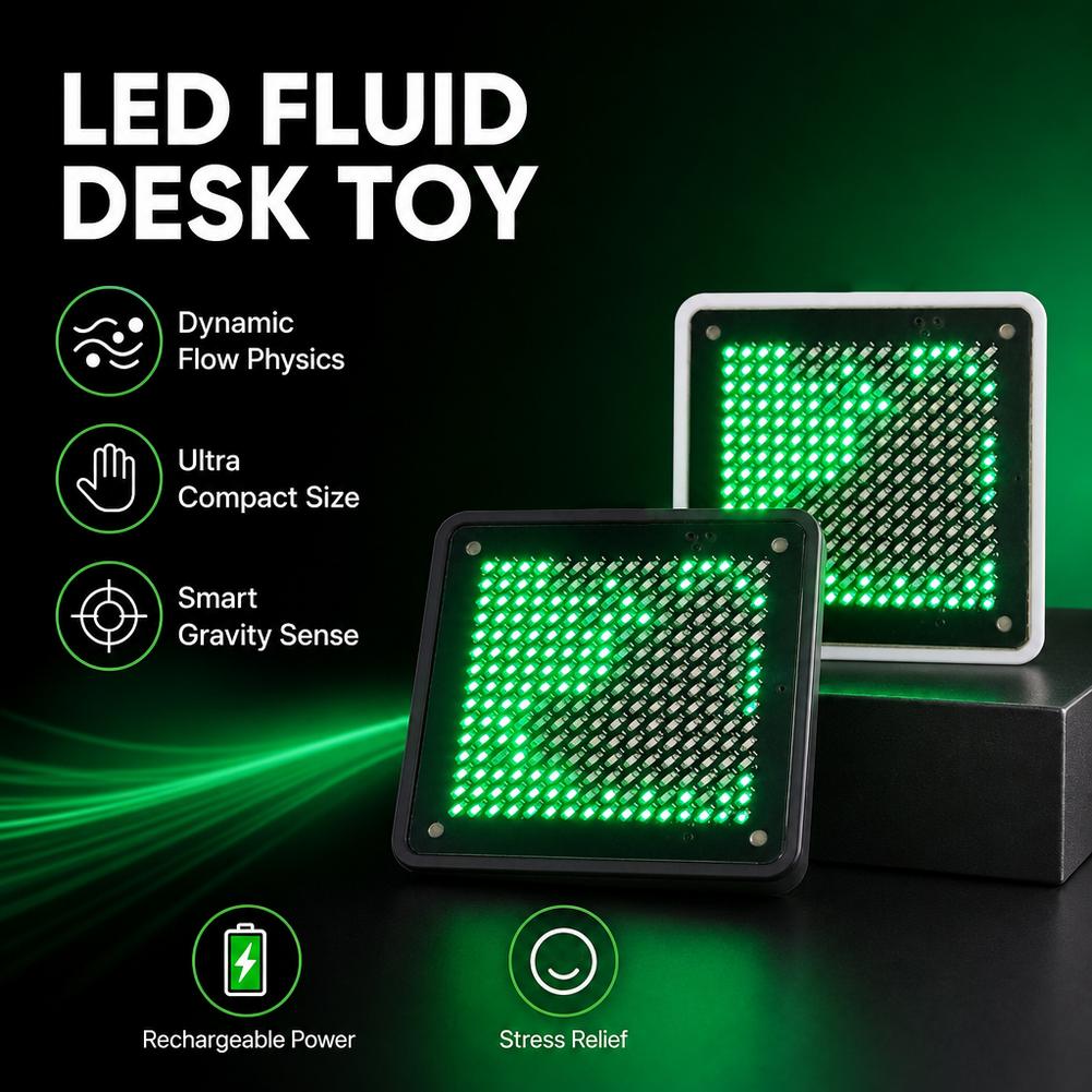 LED Fluid Simulation Desk Toy, - đánh giá và giá Smart Home Simulation
