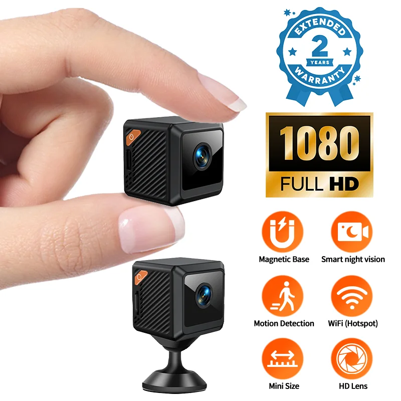 W02 1080P mini security protec - đánh giá và giá Smart Home Cctv Camera