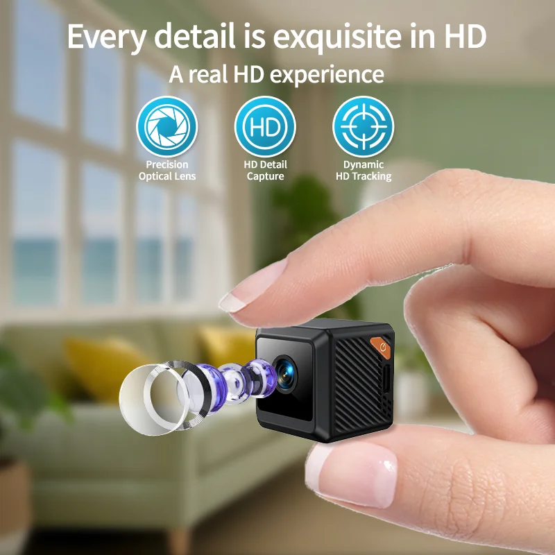 W02 1080P mini security protec - đánh giá và giá Smart Home Cctv Camera