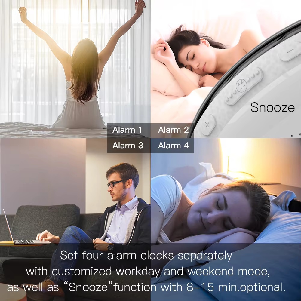 MOES WiFi Wake Up Smart Light  - đánh giá và giá Smart Home Simulation