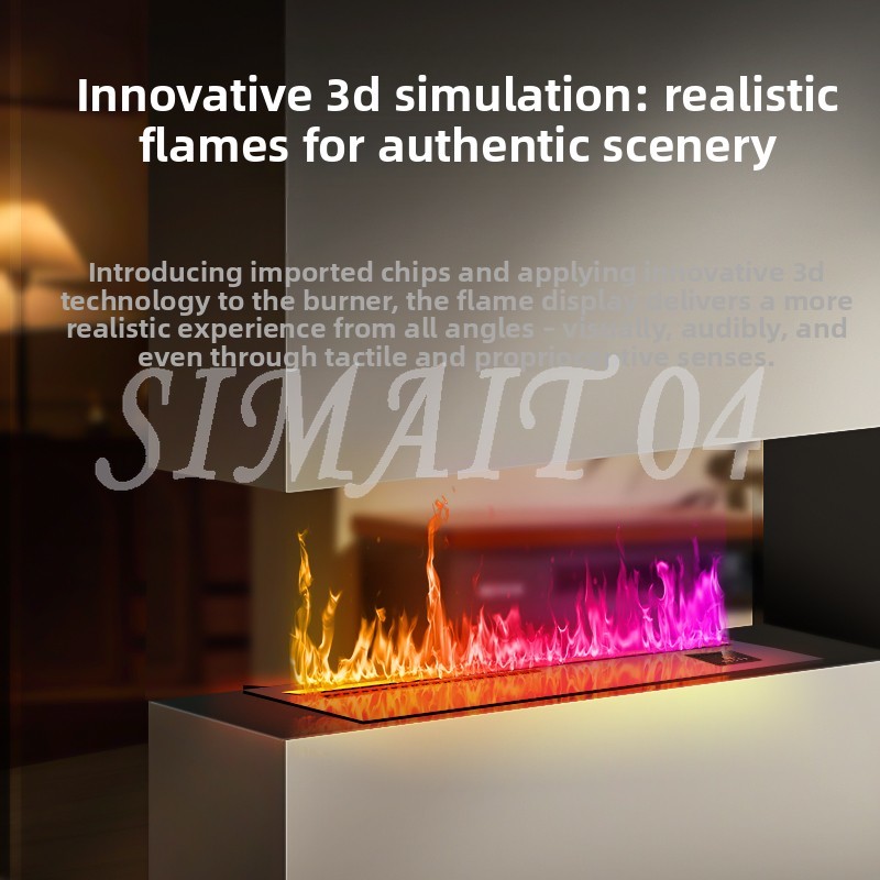 3D atomizing fireplace  home f - đánh giá và giá Smart Home Simulation