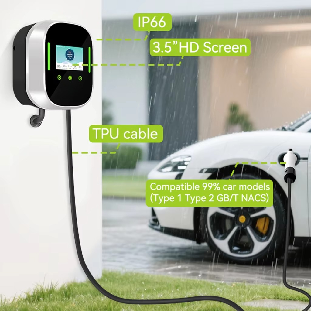 Smart EV Charger Wallbox 22kW  - đánh giá và giá Smart Home App