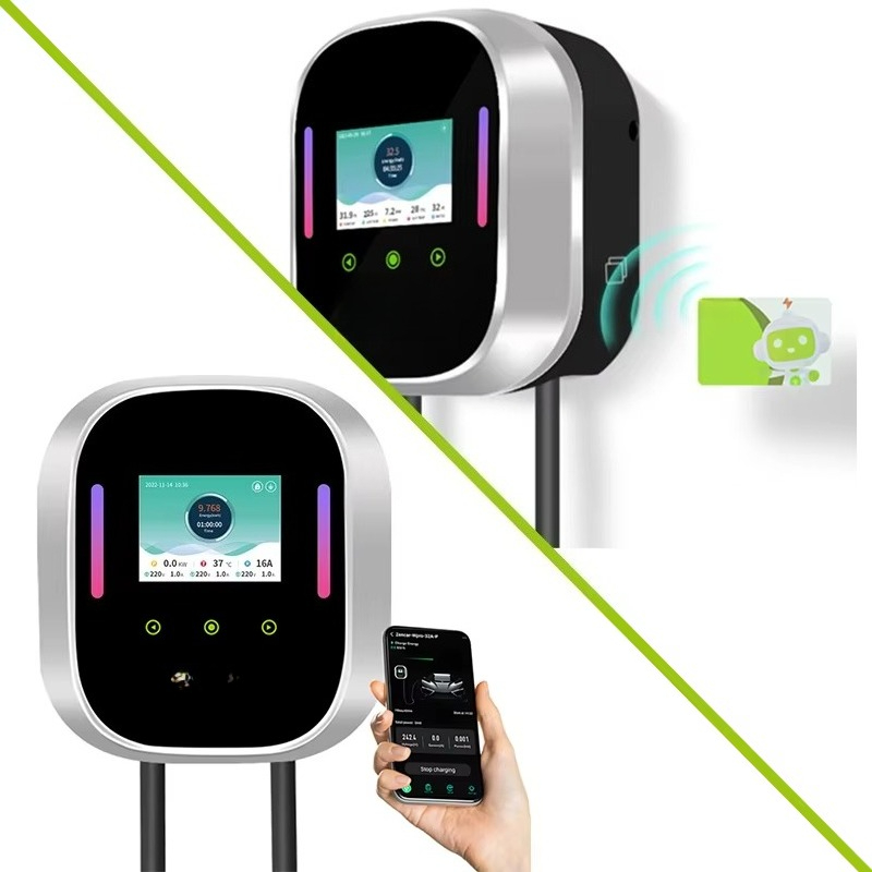 Smart EV Charger Wallbox 22kW  - đánh giá và giá Smart Home App