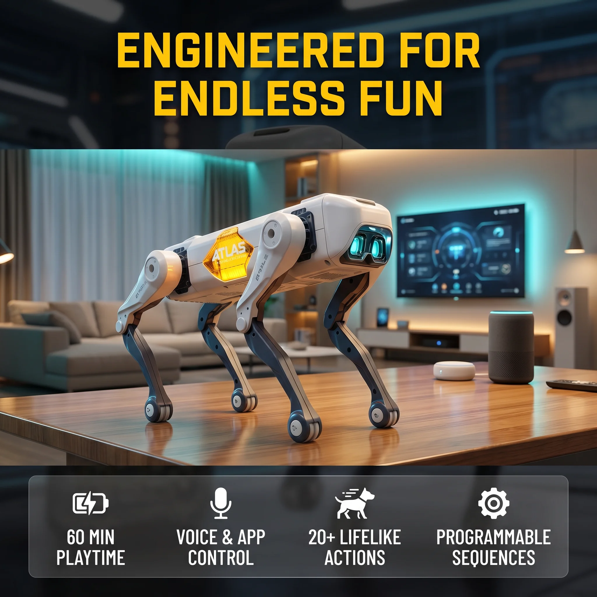AI Smart Robot Dog, Voice & AP - đánh giá và giá Smart Home App