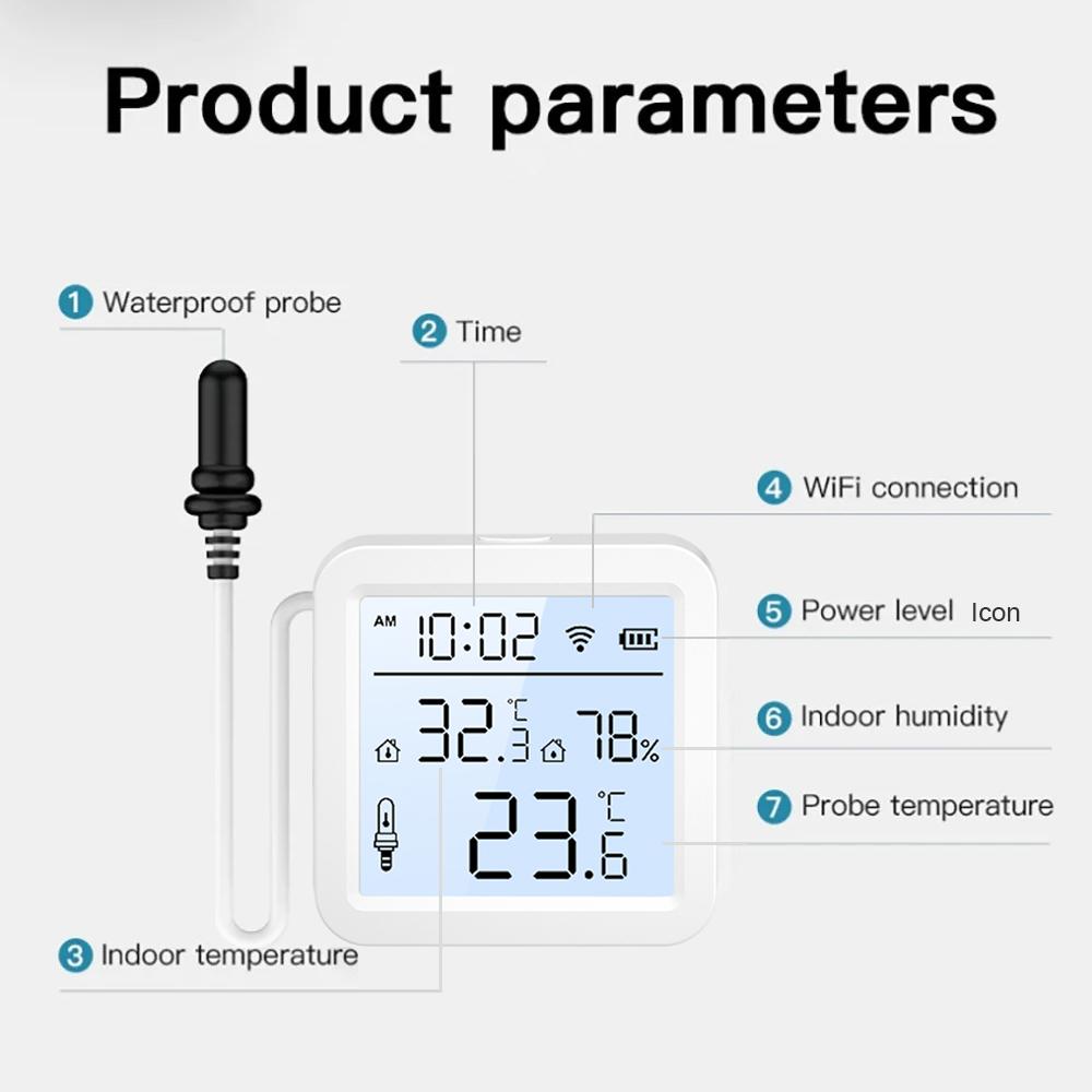 WiFi Humidity Temperature Sens - đánh giá và giá Smart Home App