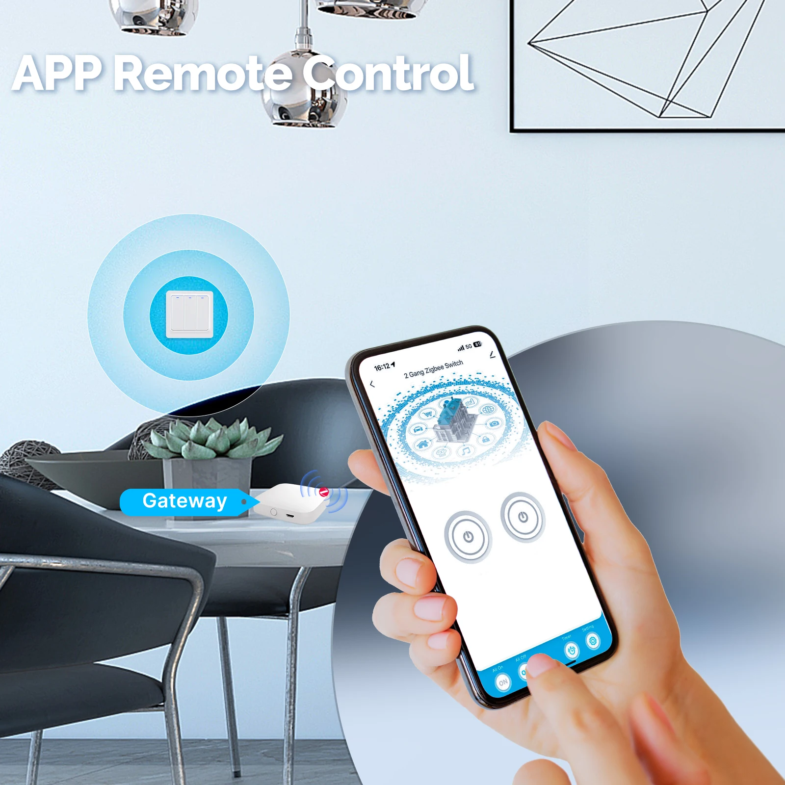 MOES ZigBee Smart Light Switch - đánh giá và giá Smart Home Voice Control